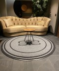 Handmade Logomatte aus Nadelfilz **Hochwertig**  